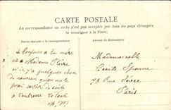 VINTAGE POSTCARD Picturesque Brittany Rocks D' Uzel And Gare De Plechatel