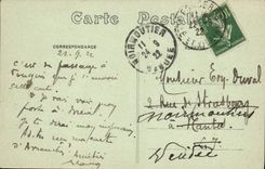 VINTAGE POSTCARD Ferns the Castle Turn Of the Goblin Raoul Turn