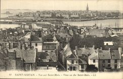CPA Saint Servan Vue sur Saint Malo