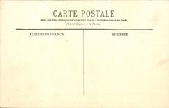 VINTAGE POSTCARD Parame Points the Dam De Rochebonne By Heavy weather