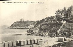 VINTAGE POSTCARD Dinard a Corner Of the Beach the Point Of the Winch