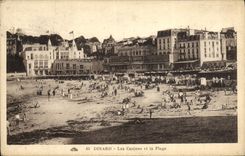 CPA Dinard Les Casinos Et La Plage