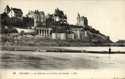 CPA Dinard La Malouine Et La Pointe Du Grouin