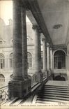 VINTAGE POSTCARD Rennes Law courts Colonnades Of the Interior Court