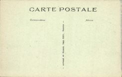 VINTAGE POSTCARD Rennes the Passage Of the Carmelite nuns And the Street Sainte Melaine