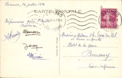 CPA Rennes Le chateau Branlant Ou Maison De Cadet Roussel