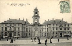 VINTAGE POSTCARD Rennes the Town hall And the Place Of the Town hall
