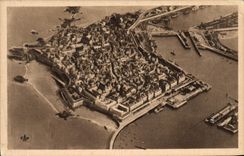 CPA St Malo Vue Aerienne
