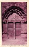 CPA Levroux Portail De L'Eglise St Sylvain
