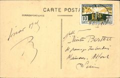 POSTAL Valencay de la VENDIMIA el castillo de Renacimiento