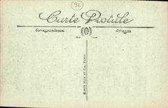 CPA Saint Cloud Le Parc Vue Sur Le Trocadero