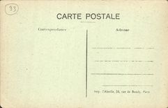 VINTAGE POSTCARD Holy Denis House Of the Legion of honor monumental Gate