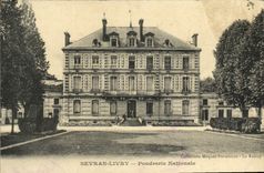 VINTAGE POSTCARD Sevran Livry National Powder mill