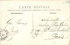 VINTAGE POSTCARD Charlieu Romance the Cloisters Abbey of 9th