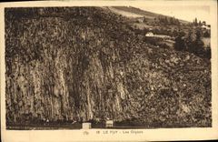 VINTAGE POSTCARD Puy Organ