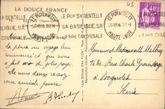 CPA La Douce France Le Puy Cour et galerie du cloitre