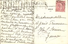 La POSTAL Rochers fantástico de la VENDIMIA tiene Sion