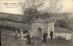 CPA Neris Les Bains Tombeau De Coutine Chevalier de Malte 