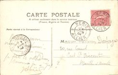 CPA Neris Les Bins Rue Boirot Desjerviers