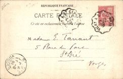 CPA Vichy Chateau De Randan