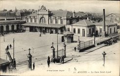 CPA Angers La Gare Saint Laud