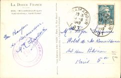 VINTAGE POSTCARD Soft Rocamadour France View