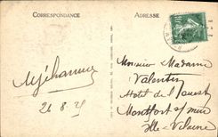 CPA Rocamadour Vue Generale Prise De La Route d'Arrivee