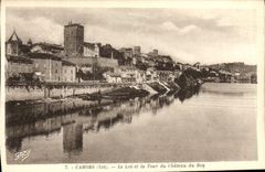 VINTAGE POSTCARD Cahors the Batch And the Tower Of the Castle Of Roy