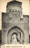 VINTAGE POSTCARD Cahors Entered Of the Valentre Bridge