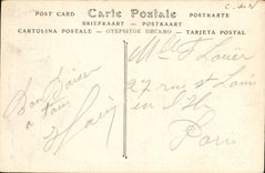 VINTAGE POSTCARD Surroundings De Treguier Vault Of Saint Goneri Tomb Of Lord de Halegoet