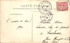 VINTAGE POSTCARD Brittany Binic Centers Sailing Boat