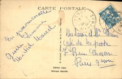 VINTAGE POSTCARD Lassay the Castle Five Tours
