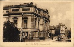 VINTAGE POSTCARD Mulhouse New Museum
