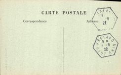 POSTAL Freland de la VENDIMIA