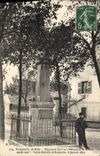 El monumento de Danjoutin de la POSTAL de la VENDIMIA levantado con los defensores de Belfort murió por la patria Militaria 1871