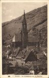 VINTAGE POSTCARD Thann the Cathedral With Stauffen