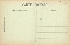 VINTAGE POSTCARD Interior Dannemarie Of the Church