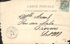 VINTAGE POSTCARD Carnival Of Nice Tank Of Sarah Boun Di Hi