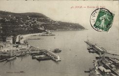 CPA Nice Entree Du Port Bateaux