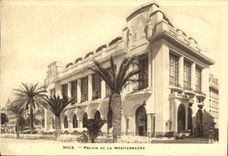 CPA Nice Palais De La Mediterranee