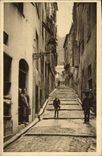 VINTAGE POSTCARD Soft France Dimensions Azure Nice Vieille Street