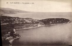CPA Cap Martin Vue Generale