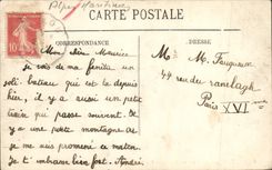 CPA L'Esterel Obelisque Du Mal Infernet Et Rue De l'Eveque