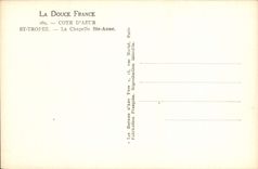 CPA La Douce France Cote d'Azur St Tropez La Chapelle Ste Anne