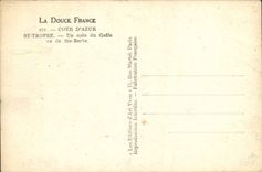 CPA La Douce France Cote d'Azur St Tropez Un Coin Du Golfe Vu De Ste Barbe