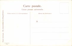 VINTAGE POSTCARD While Descending De Roquebrune Ass