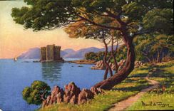 CPA La Cote D'Azur Ile Saint Honorat