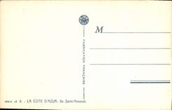 POSTAL de la VENDIMIA la dimensión de la isla azul Honorat Saint