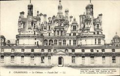 CPA Chambord Le Chateau Facade Sud