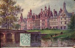 VINTAGE POSTCARD Chambord